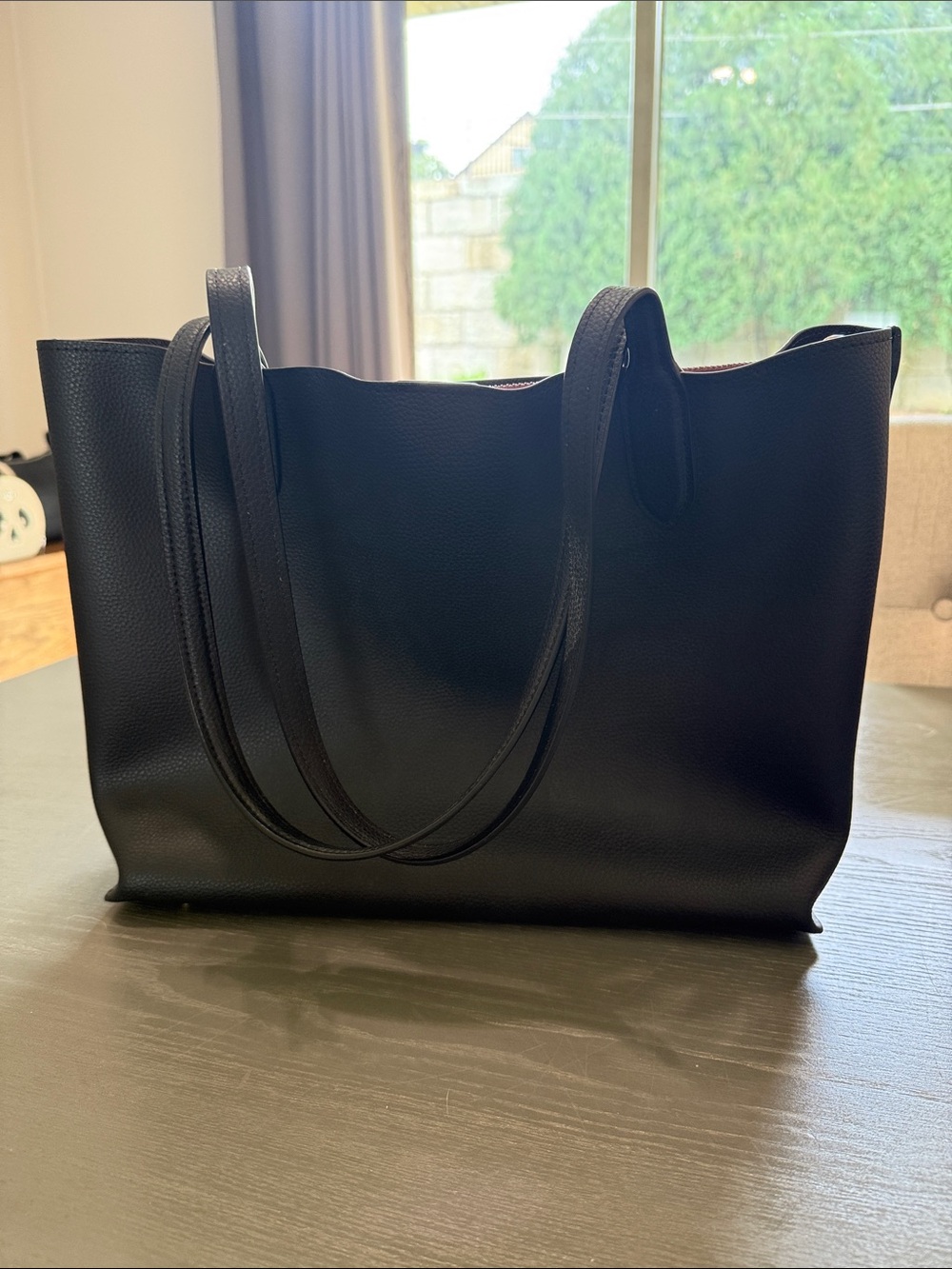 Coach Navy Willow Tote Bag - Picture 2 of 3